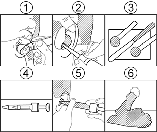 Earmoulds Taking Ear Impression Materials and Tools